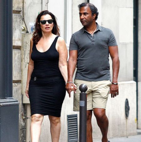 Fran Drescher and Shiva Ayyadurai were together for two years.